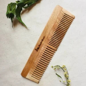 neem comb double teeth