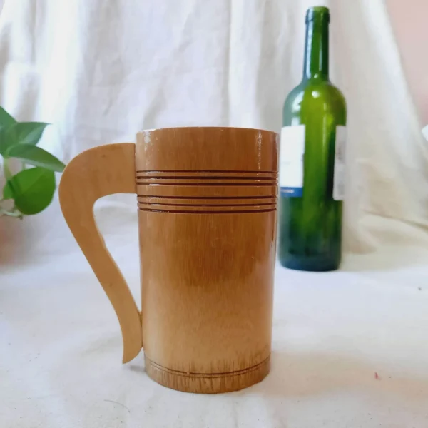 Antique Wooden Beer Mug