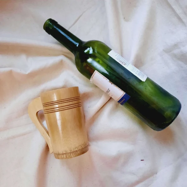 beer mug bamboo