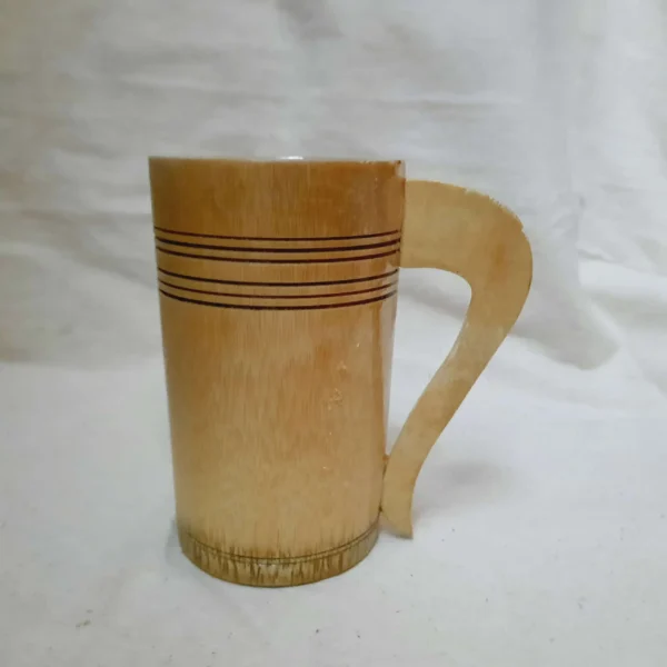 wooden beer mug