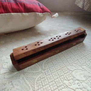 Handcrafted Wooden incense holder1 scaled