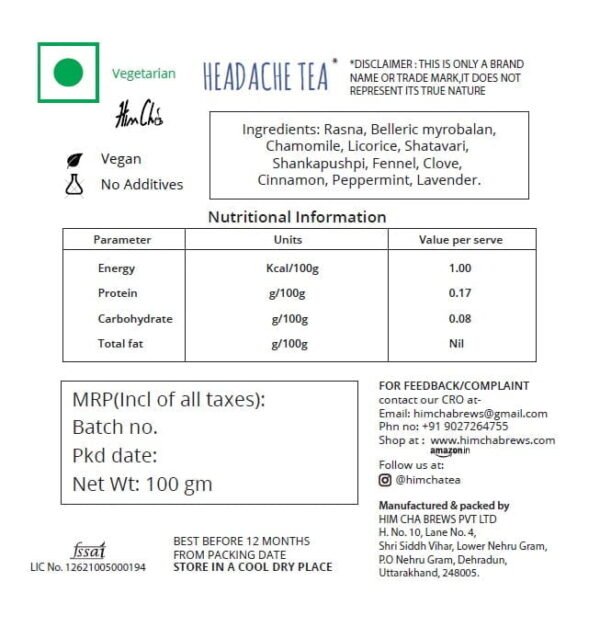 headache label1