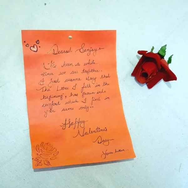 Personalized Valentine’s Day Letter