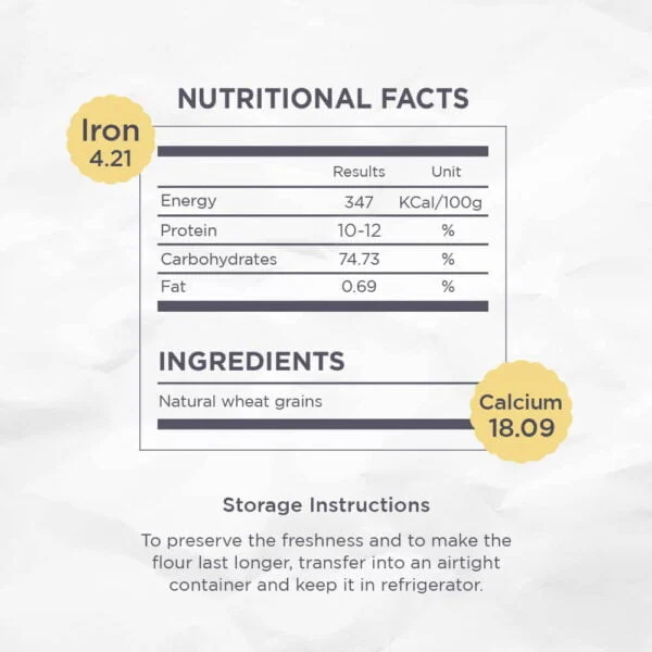 Baking Special Himalayan Flour nutritional facts