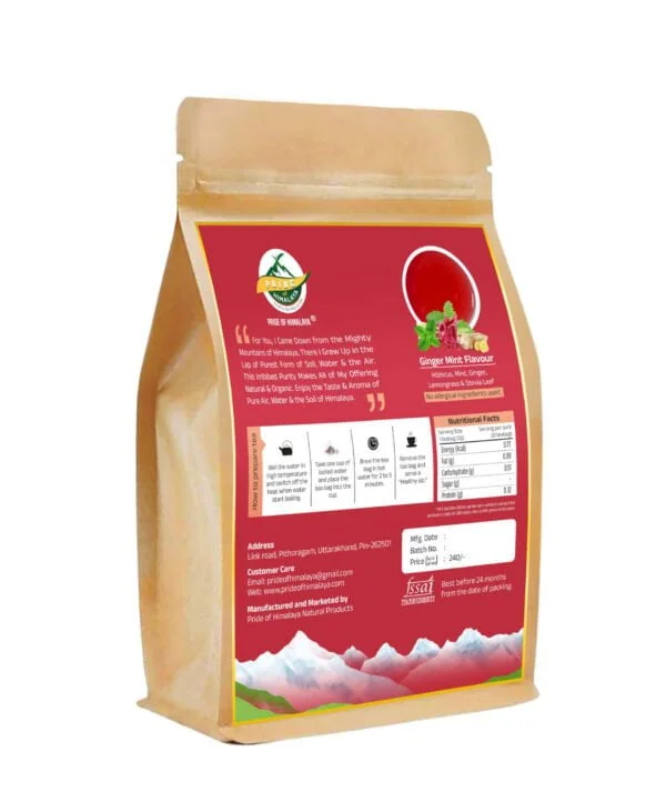 Organic Hibiscus Ginger Mint Red Tea