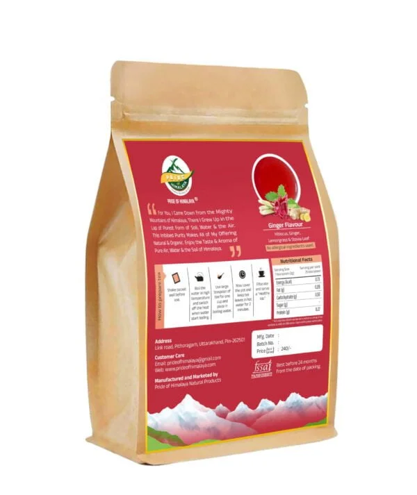 Ginger Red Tea - 50g  (Form Loose Leaves) - Image 2