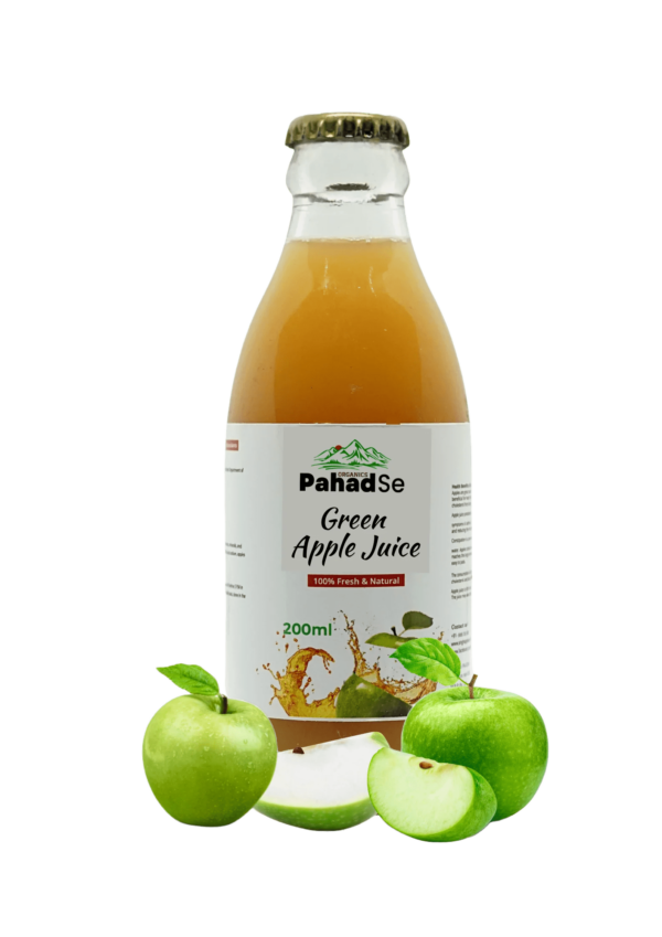 green apple juice