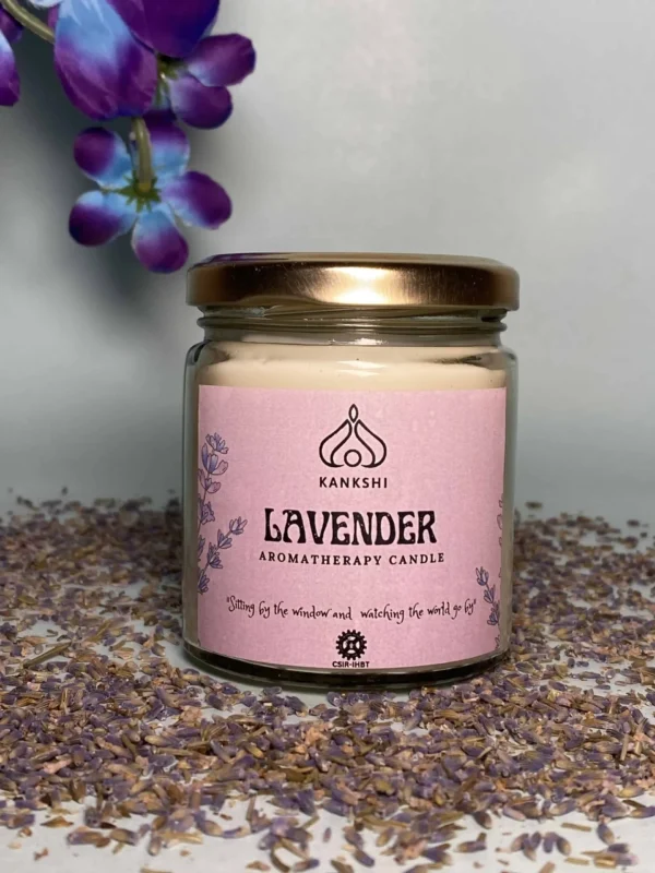 Lavender candle