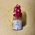 aromatherapy rose candle