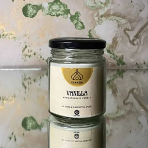 vanilla aromatherapy candle