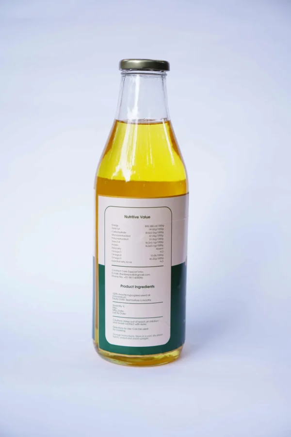 groudnut oil nutritinal value