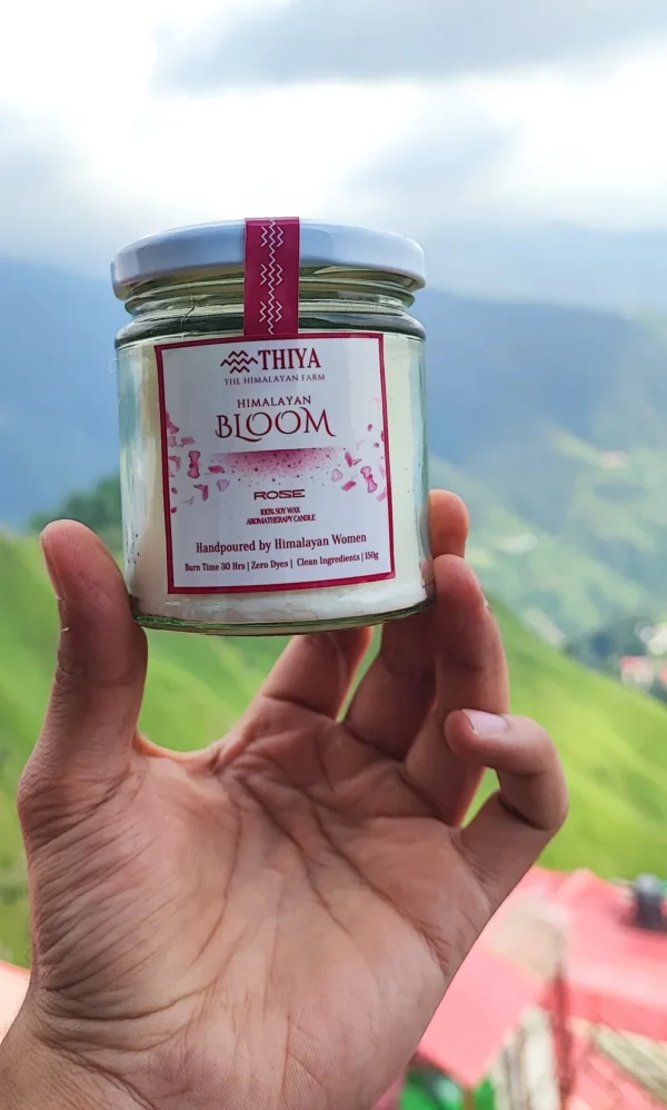 Himalayan Rose Scented Candle