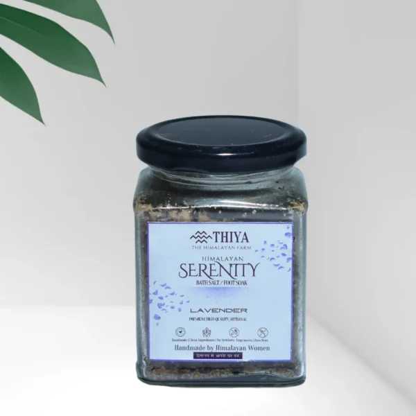 Made with pure Himalayan salt and essential oils.