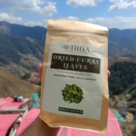 100% pure, handpicked, and naturally dried curry leaves.