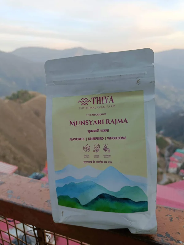 Premium heirloom Munsyari Rajma from Uttarakhand.
