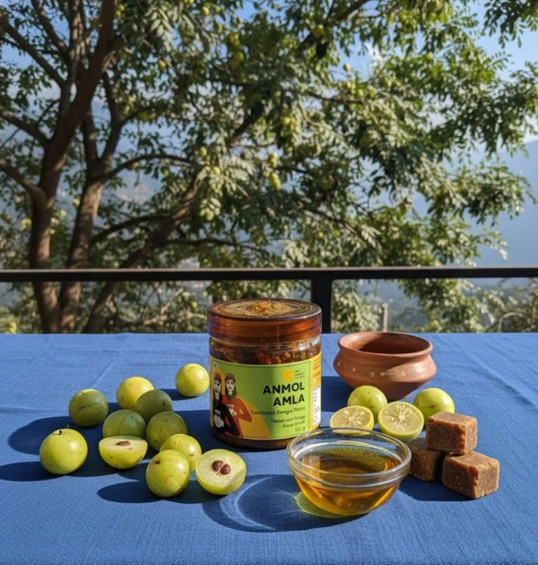 Anmol Amla Pickle with Fresh Amla Ingredients