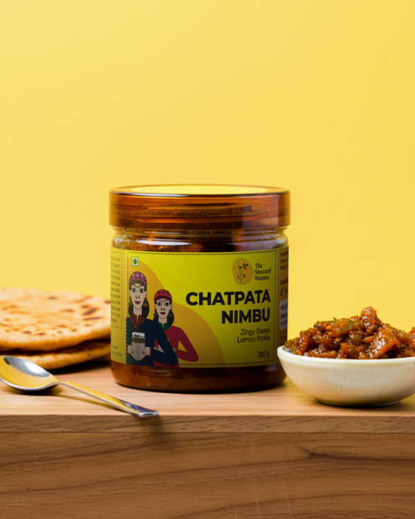 Chatpata Nimbu Pickle Product Table Shot