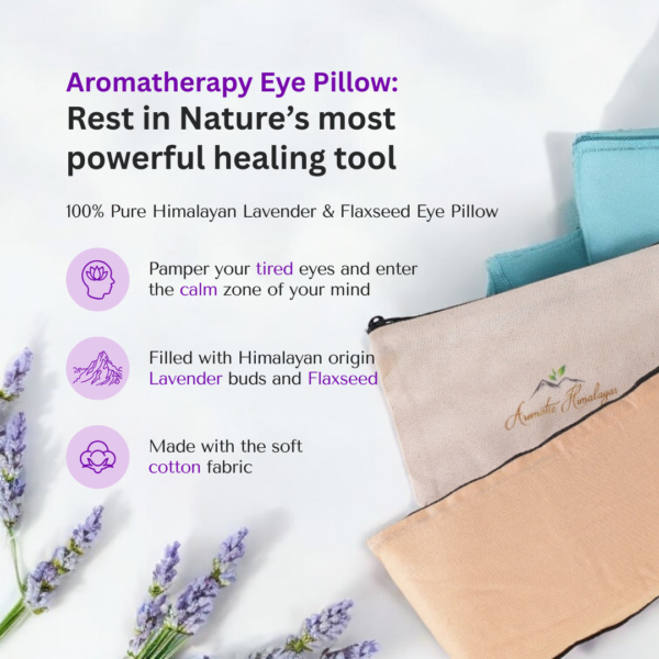 aromatherapy eye pillow relaxation benefits