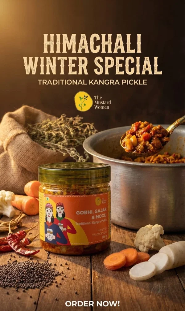gajar gobhi mooli pickle himachali style