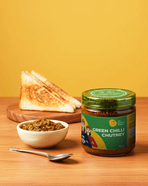 green chilli chutney sandwich