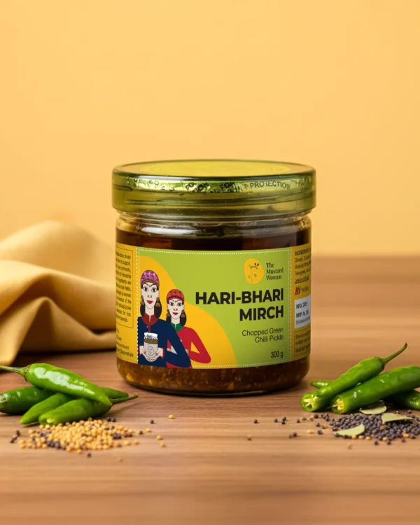 haribhari mirch pickle jar front