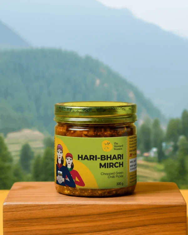 haribhari mirch pickle mountain background