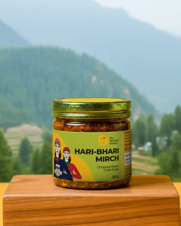 haribhari mirch pickle mountain background