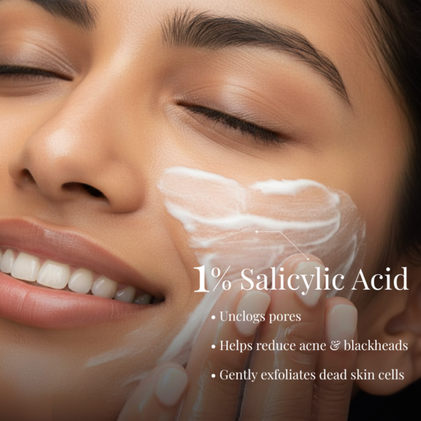 salicylic acid face wash for acne blackheads pahadan