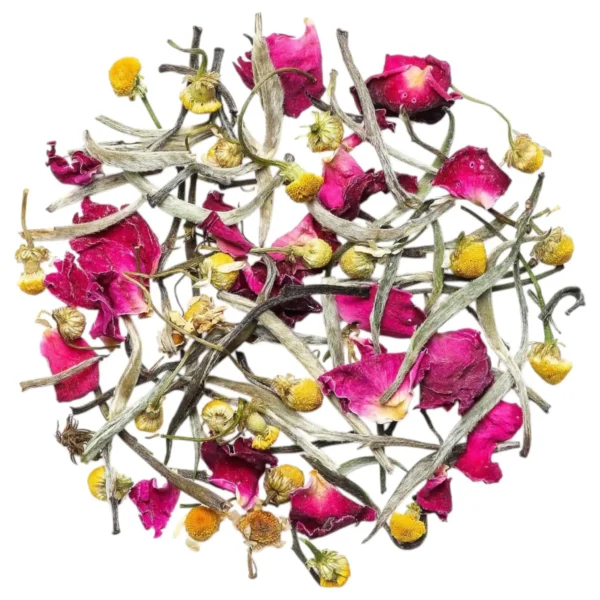 rose chamomile white tea health benefits