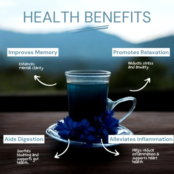 saakya blue pea flower tea health benefits