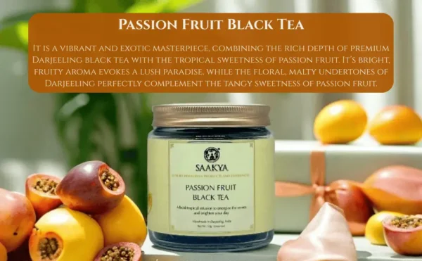 saakya passion fruit black tea main product image