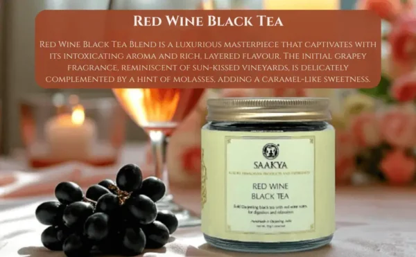 saakya red wine black tea main product image