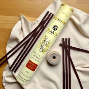 sandalwood incense sticks with holder bamboo less