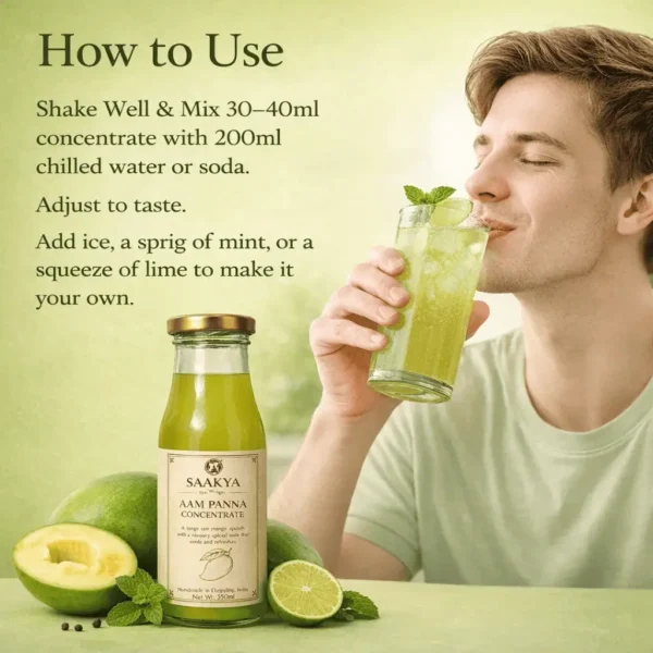 aam panna concentrate how to use mix instructions