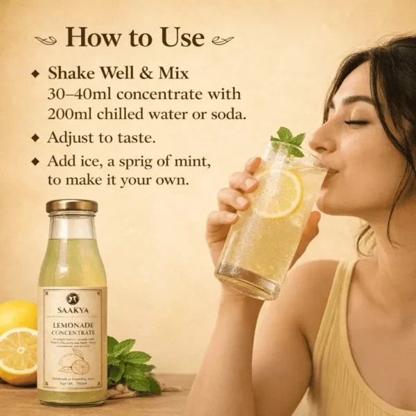 lemonade concentrate how to use mix instructions